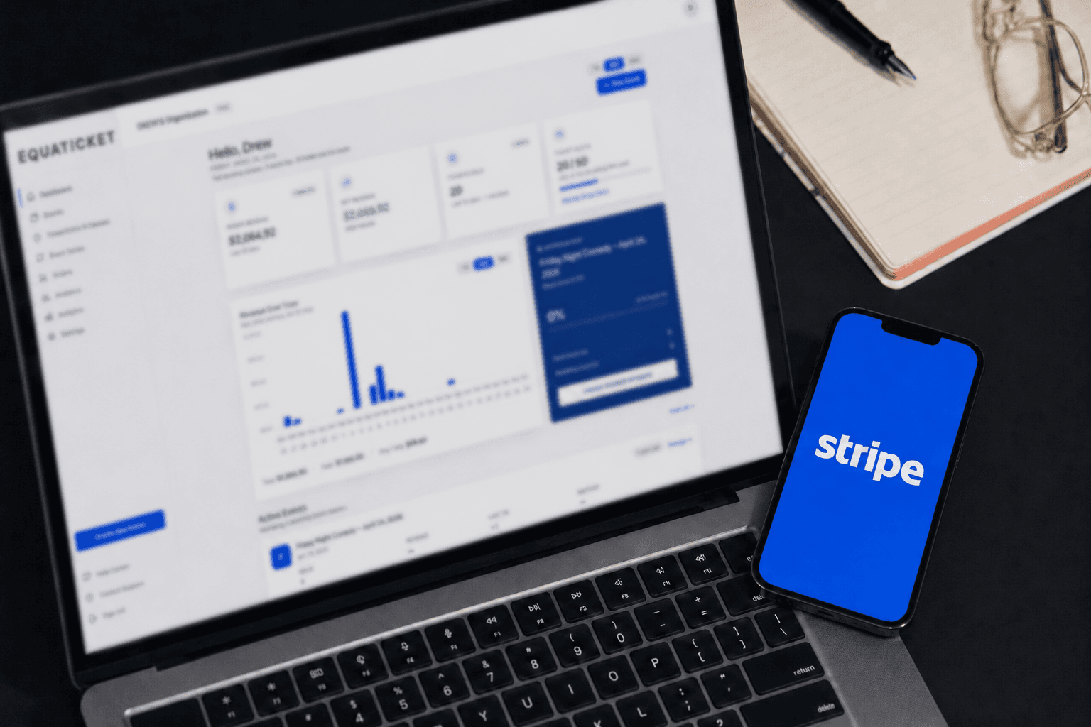 Revenue going directly to your Stripe account